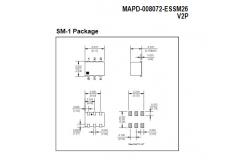 China MAPD-008072-ESSM26 Macom Power Dividers Signal Conditioning 5-900MHz 2 Way supplier