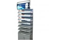 China Tobacco Shop Acrylic Display Rack Retail Cigarette Case Shelf Pusher supplier