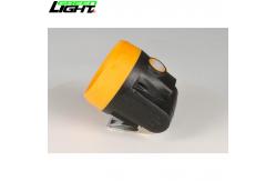 China Wireless Mining Head Light , IP68 10000lux USB Charging LED Mining Cap Lamp supplier