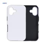Vacuum Press Coating 3d Sublimation Mobile Cover 2 Layers Cell Phone Cover for sale