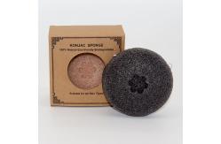 China Comfortable Reusable Konjac Round Face Sponge Biodegradable Makeup Remover supplier