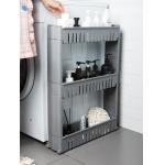 Slim 13cm 3 Shelf Organizer Plastic Corner Shelf For Garage for sale