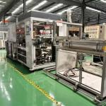 Fully Automatic PP Plastic Container Tray Box Pressure Vacuum Forming Machine Max Forming Depth 180mm 380V for sale
