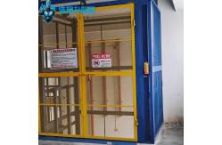 China 8m 500kg-2000kg Hydraulic Guide Rail Lift Machine Configuration supplier