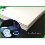 1.4MM Thickness White Absorbent Paper Sheet For Making Hotel Coaster for sale