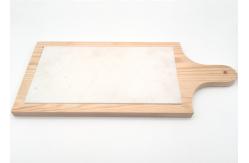 China Easy Cleaning White Marble Placemats Convenient For Fruit / Vegetable supplier