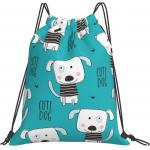 Waterproof And Lightweight Drawstring Backpack Drawstring Bags For Kids for sale