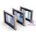 Office Building QR Code Turnstile NFC Card Reader Swing Turnstile Gate for sale