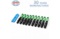 China Pre Embedded Quick Connector SC APC Fiber Optic Accessories supplier