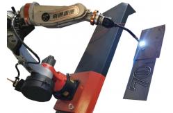 China Payload 10kg Industrial Welding Robots 0.03mm Repeatability Laser Tracking Sensor supplier