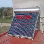 300L 304 Stainless Steel Presssure Solar Water Heater 200L Heat Pipe Solar Collector for sale