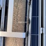 Speed Photovoltaic Washing Robot with Distant Control Physical Cleaning Principle