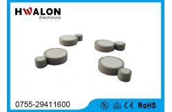China Round Ceramic PTC Heating Element For Hair Curler , PTC Heater Element Pills supplier