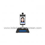 8 Inch Human Body Temperature Measurement Detector Android  LCD Advertising Screen With Desktop Base for sale