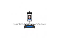 China Face Camera Android Advertising Screen 8 Inch Human Body Temperature Measurement Device supplier