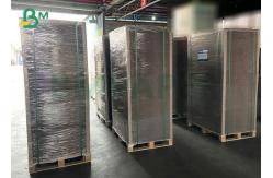 China Recyclable Large Format 2.2mm Rigid Grey Laminated Cardboard Sheet 95 * 130CM supplier