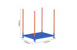 China Multi Function Intubated Steel Stack Rack Heavy Duty Warehouse Stack Rack 200Kg supplier