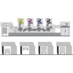 740mm Multi-Color Sheet-Fed Offset Printing Machine for sale