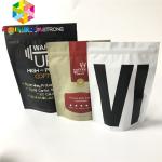 Reusable Gusseted Stand Up Pouch Packaging Plastic Biodegradable Valve Coffee Bags for sale
