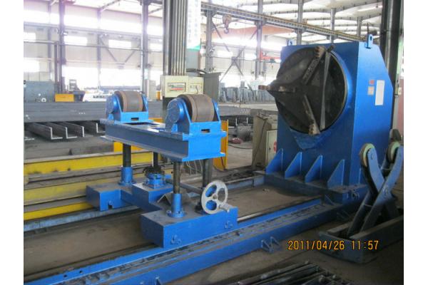 10T Tail Stocks Rotary Welding Positioners , Tig Welding Equipment