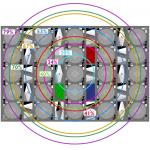 digital Camera Resolution Test Chart 4/3 3/2 Iso12233 2014 Reflective Certificated