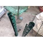 0.63m Tall Powder Coated Curved Metal Fence Welded Wire