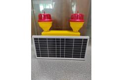 China AH-LI-B2 Low Intensity Double Solar Powered Aviation Lights CREE Led supplier