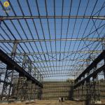 Industrial Prefaricated Steel Frame Building Construction Warehouse Eco Friendly for sale