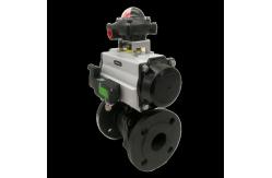 China Robust And Leak-Proof Titanium Ball Valve With Flanged Connections supplier
