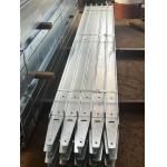 Corrosion Resistant 900-12000mm Galvanized Steel I Beam Retaining Wall for sale