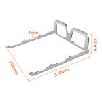 Custom Design Glasses Notepad Holder Foldable Silver Aluminum Metal Laptop Stand