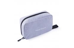 China Large Capacity Private Label Plain Polyester Makeup Bag supplier
