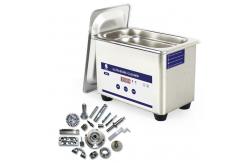 China 40 Khz Tabletop Ultrasonic Auto Parts Cleaner With Digital Heater And Timer supplier
