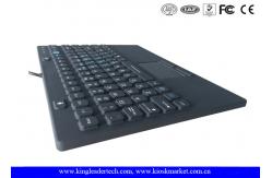 China FCC Waterproof Keyboard , Washable Industrial Computer Keyboard With Function Keys supplier
