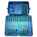 PLIF Peek Cage Lumbar Titanium Cage Spinal Instrument Set for sale