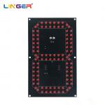 8 Inch 7 Segment Digit Led Components For Scoreboard , 5mm Diameter Diode for sale