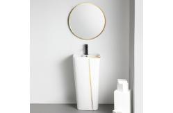 China P Trap S Trap Pedestal Sanitary Ware Basin Floor Standing Hand Wash supplier