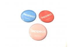 China CMYK NFC Chip 30mm Epoxy Dome Stickers Glossy Printing supplier
