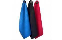 China Soft Microfiber Ployester Golf Towel Digital Printed With Custom Logo Waffle Towel supplier