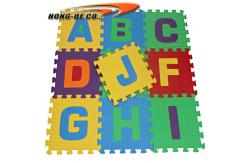 China Eco Friendly EN71 26pcs/Set Kids Foam Mat Alphabet Floor Tiles 12x12inch supplier