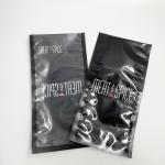 Custom Printed Glossy Block Color Front Transparent Vacuum Sealing Packaging Bag for sale