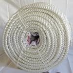 3 Strand Marine Grade Twisted Nylon Rope for Mooring / Docking / Towing for sale