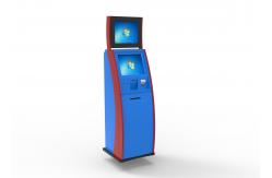 China Receipt Printing Kiosks Touch Screen With Card Reader supplier