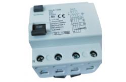China DC 6mA 4P Residual Current Protection Device 50 / 60Hz Rated Frequency supplier