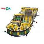 Outdoor Funny Inflatable Obstacle Course Digital Pringting Blow Up Obstacles Games for sale