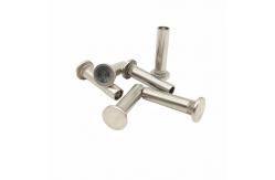 China Half Hollow Design Flat Round Head Semi Hollow Rivet The Perfect Cleaning Tool supplier