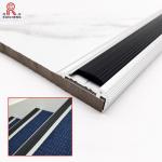 anti slip Aluminium Stair Nosing Edge Trim 3m Length BA Surface for sale