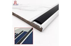 China anti slip Aluminium Stair Nosing Edge Trim 3m Length BA Surface supplier
