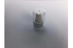 China Aluminum Cosmetic Foam Soap Dispenser Pump With AS Material Full Cap 24/410 supplier