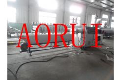 China Two Screw Recycled Plastic Extruder Machine for Bottle Flakes supplier